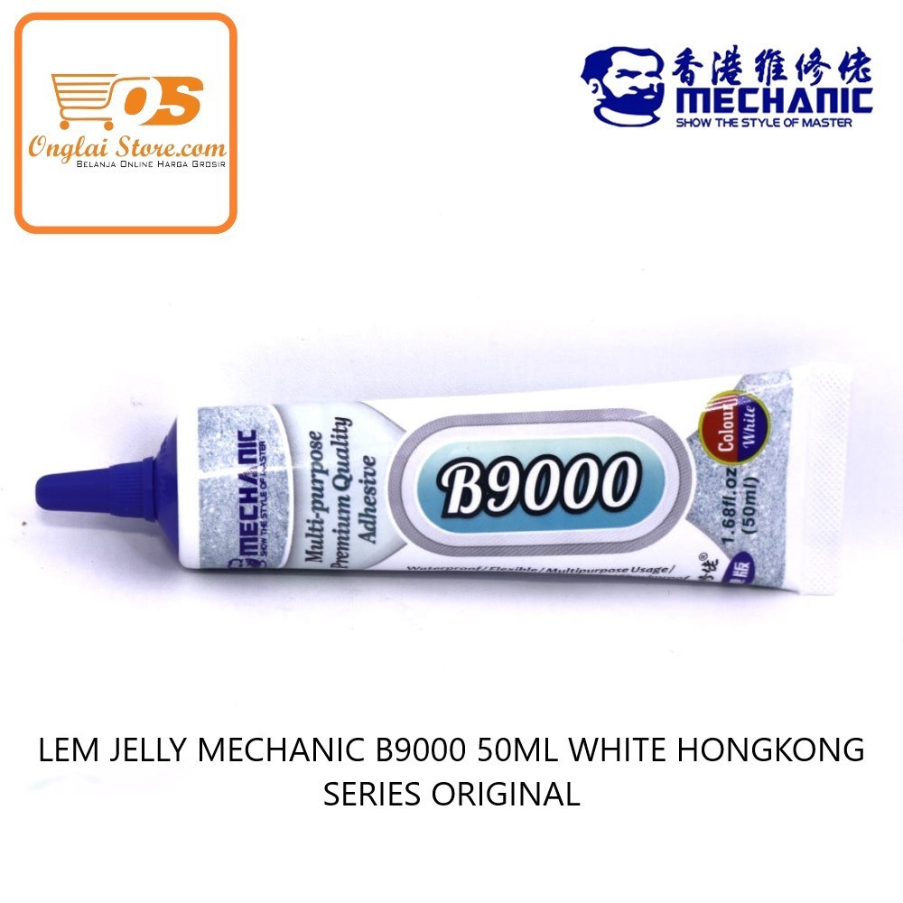 LEM JELLY MECHANIC B9000 [50ML] WHITE HONGKONG SERIES ORIGINAL