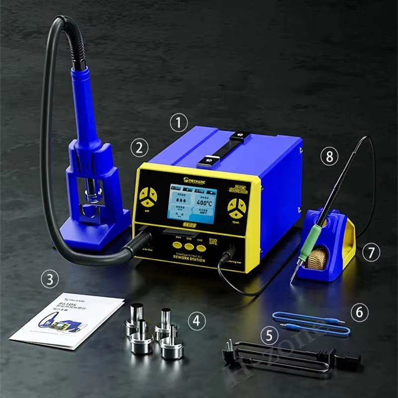 BLOWER MECHANIC 861DS 2 N 1 DUAL FUNCTION REWORK STATION ORIGINAL