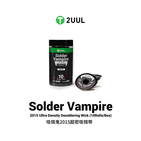 SOLDER WICK 2UUL DW15 Solder Vampire Desoldering Wick 2015 10Rolls/BOX
